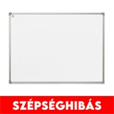 Fehértábla mágneses alukeretes 90x120cm, 1 db/doboz, Bluering® ÉRTÉKCSÖKKENT!