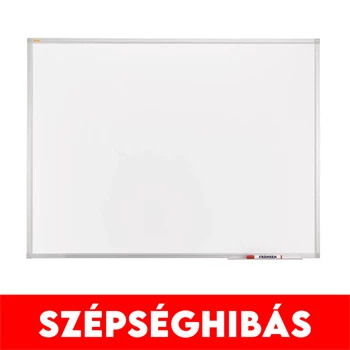 Fehértábla mágneses alukeretes, zománcozott 120x240cm, ValueLine Franken ÉRTÉKCSÖKKENT!