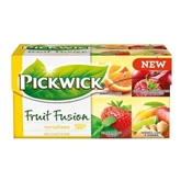 Fekete tea 20x1,5 g Pickwick Variációk SÁRGA narancs, megy-málna és vörösáfonya, fodormenta és eper, zöldcitrom-gyömbér