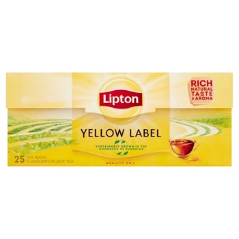 Fekete tea 25x2 g Lipton yellow label