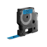Feliratozógép szalag Dymo D1 S0720560/45016 12mmx7m, ORIGINAL, fekete/kék 