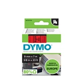 Feliratozógép szalag Dymo D1 S0720720/40917 9mmx7m ORIGINAL fekete/piros