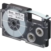 Feliratozógép szalag XR-9WE1 9mmx8m Casio fehér/fekete