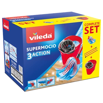 Felmosó szett mikroszálas_Supermocio Set Vileda_F1532V