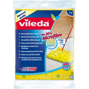 Felmosókendő 30% mikroszállal XXL Vileda sárga_F03515