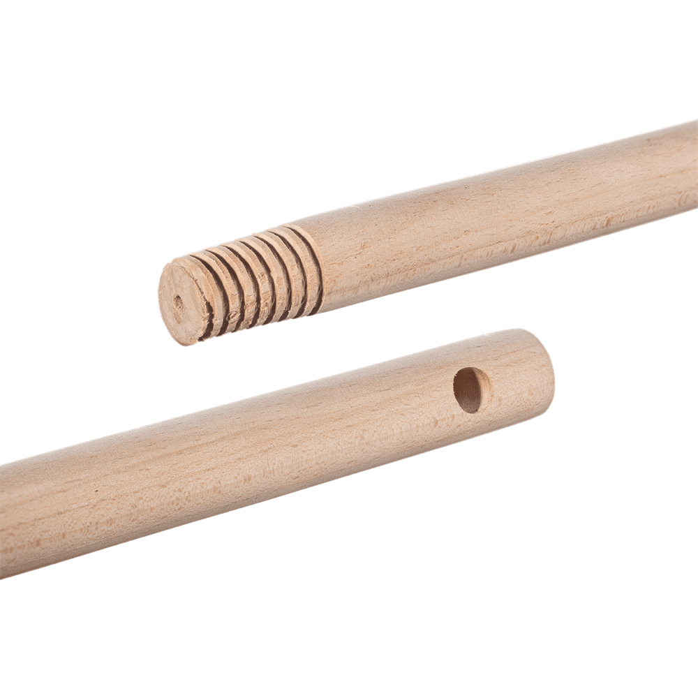 Felmosónyél / partvis nyél fa menetes véggel 130 cm Bonus_B109