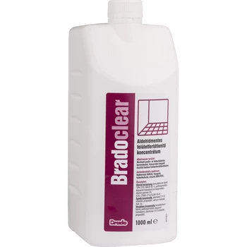Felületfertőtlenítő koncentrátum aldehidmentes 1 liter BradoClear 22