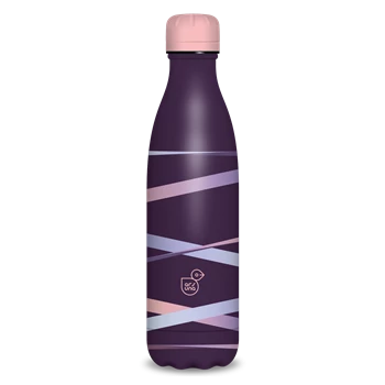 Fémkulacs duplafalú 500ml Ars Una Ribbon-purple (5168) 22