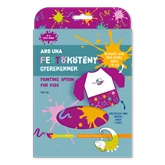 Festőkötény lányos Ars Una rózsaszín