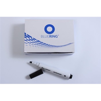 Flipchart marker rostirón vizes vágott végű 1-4mm, Bluering® fekete