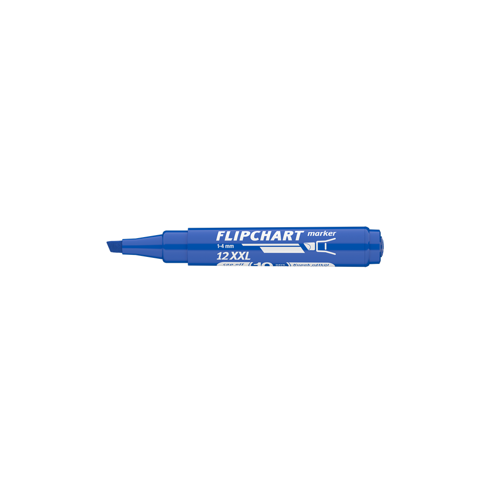 Flipchart marker vízbázisú 1-4mm, vágott Artip 12XXL kék