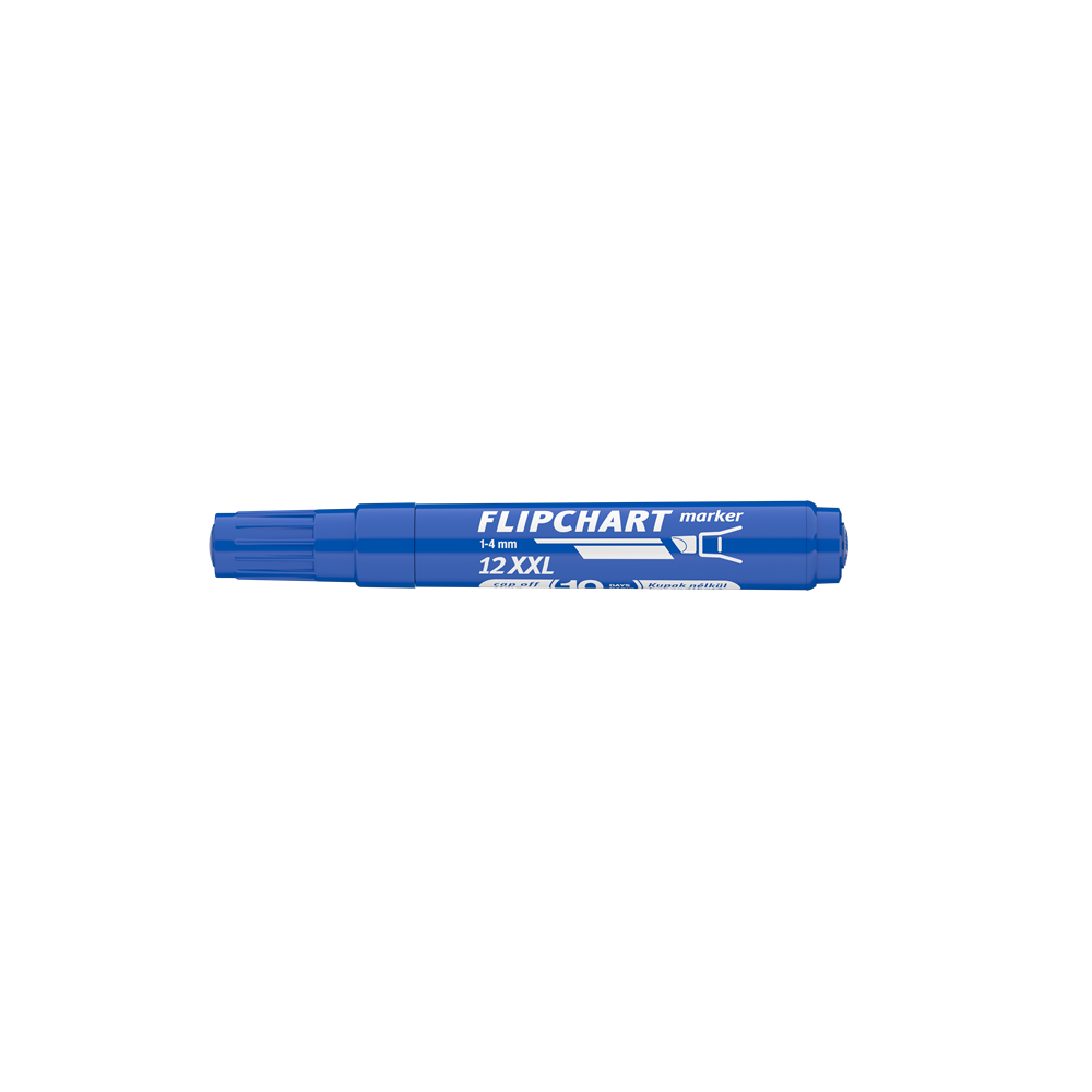 Flipchart marker vízbázisú 1-4mm, vágott Artip 12XXL kék