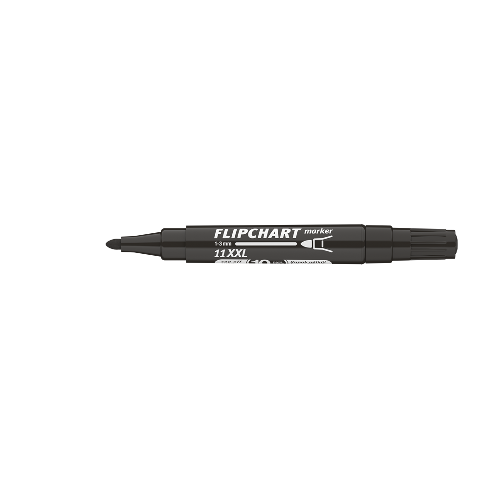 Flipchart marker vízbázisú 3mm, kerek Artip 11XXL fekete