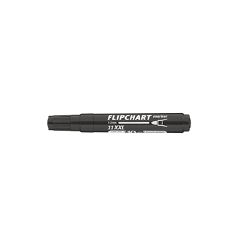 Flipchart marker vízbázisú 3mm, kerek Artip 11XXL fekete 