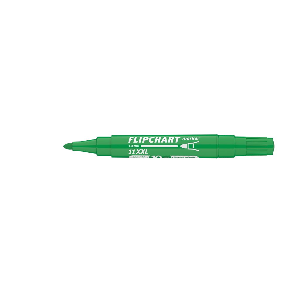 Flipchart marker vízbázisú 3mm, kerek Artip 11XXL zöld