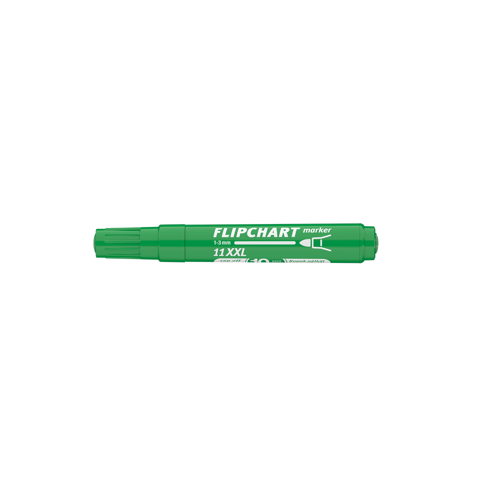 Flipchart marker vízbázisú 3mm, kerek Artip 11XXL zöld