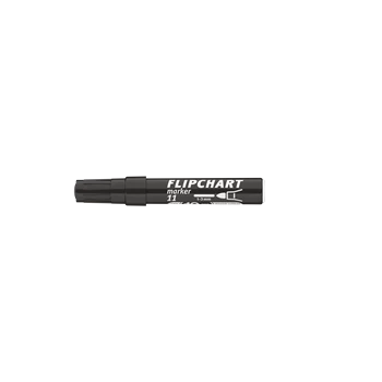 Flipchart marker vízbázisú 3mm, kerek Artip 11 fekete