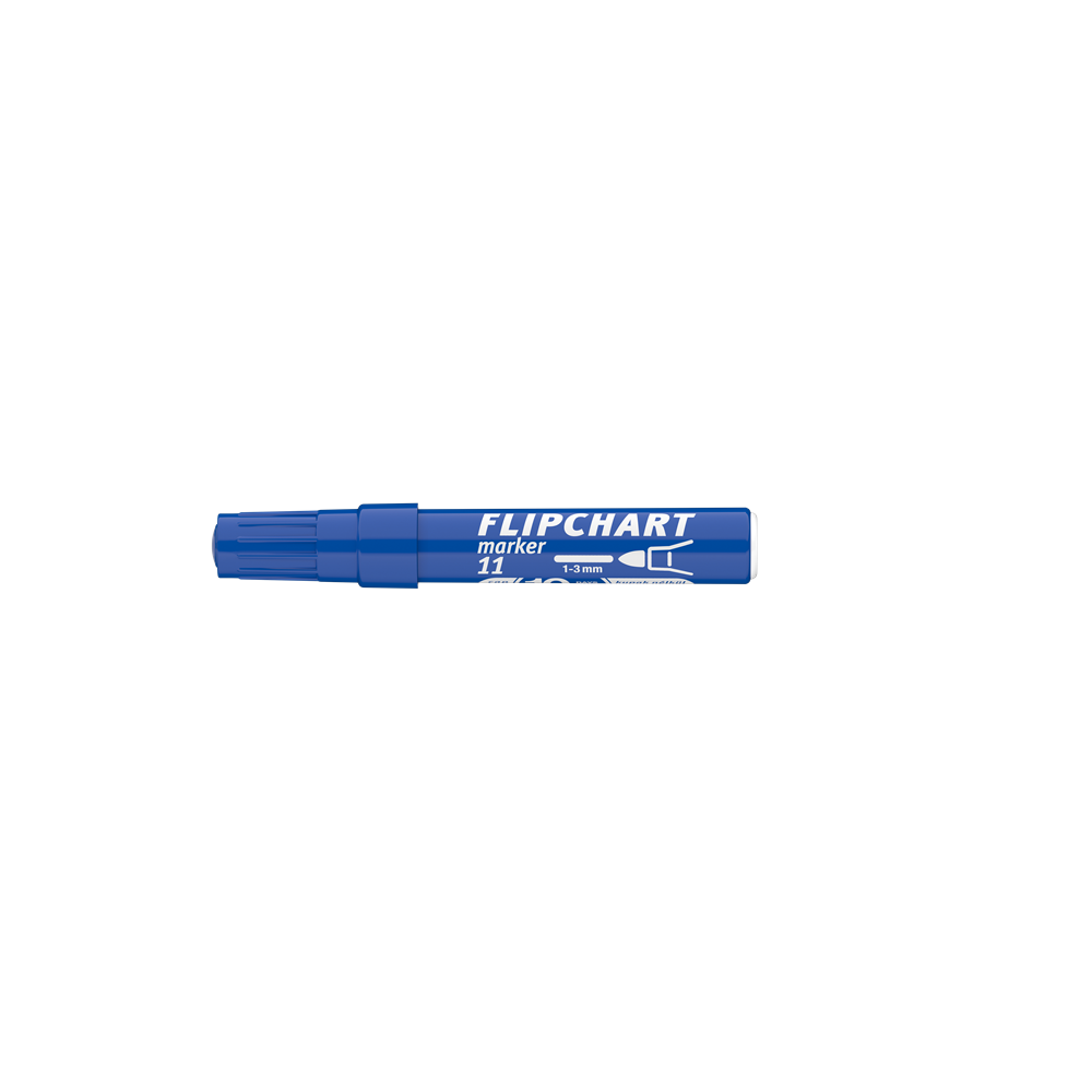 Flipchart marker vízbázisú 3mm, kerek Artip 11 kék