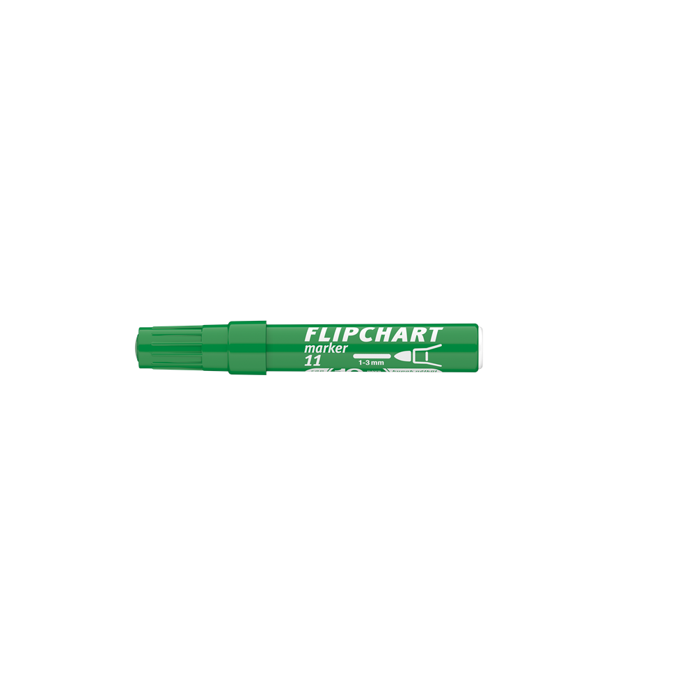 Flipchart marker vízbázisú 3mm, kerek Artip 11 zöld