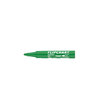 Flipchart marker vízbázisú 3mm, kerek Artip 11 zöld 