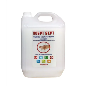 Folyékony szappan fertőtlenítő hatással 5000 ml Hospi-Sept