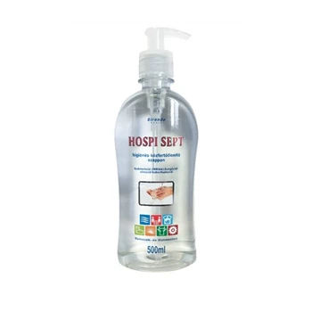 Folyékony szappan fertőtlenítő hatással pumpás 500 ml Hospi-Sept