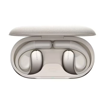 Fülhallgató bluetooth XIAOMI OPENWEAR SZTEREO (v5.3, TWS, fülre akasztható, mikrofon + töltőtok) BÉZS
