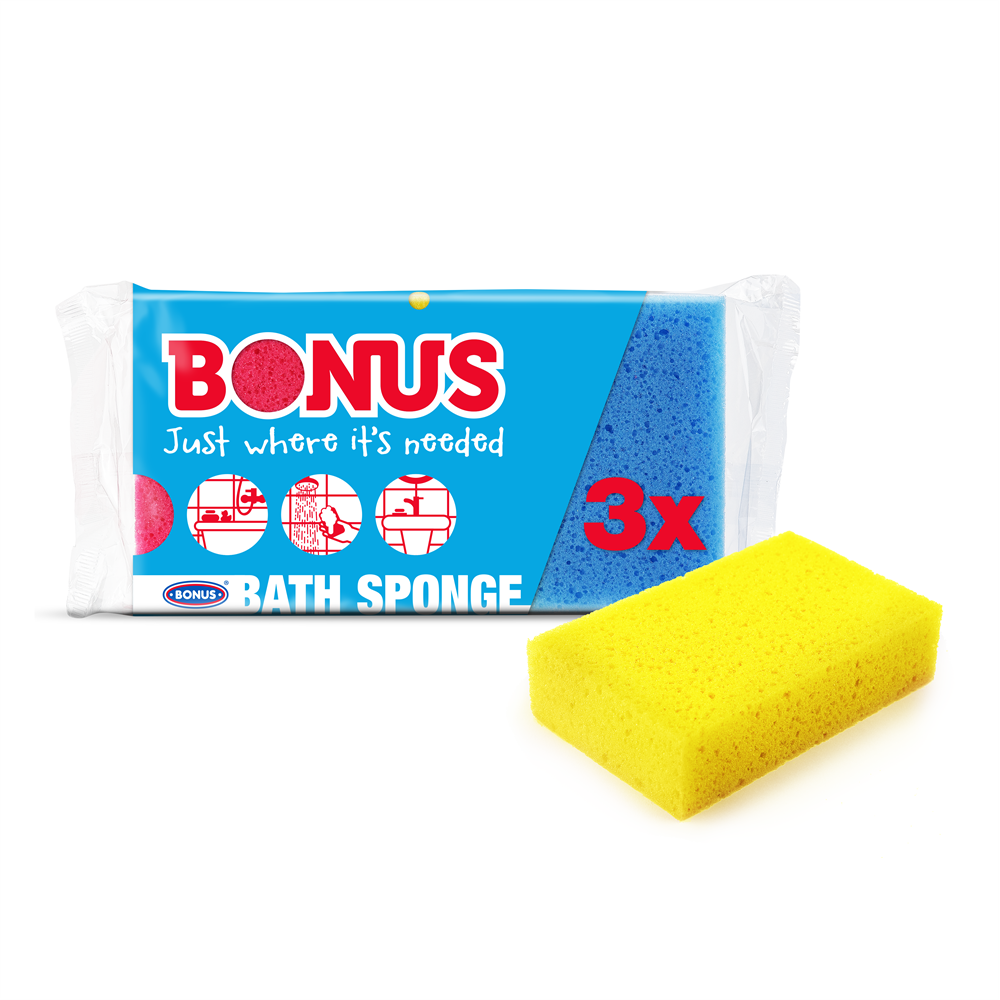 Fürdőszivacs 3 db/csomag Bonus B057