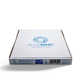 Genotherm lefűzhető, A4, 50 micron fényes víztiszta Bluering® 25 db/csomag, 4 csomag/karton kínáló