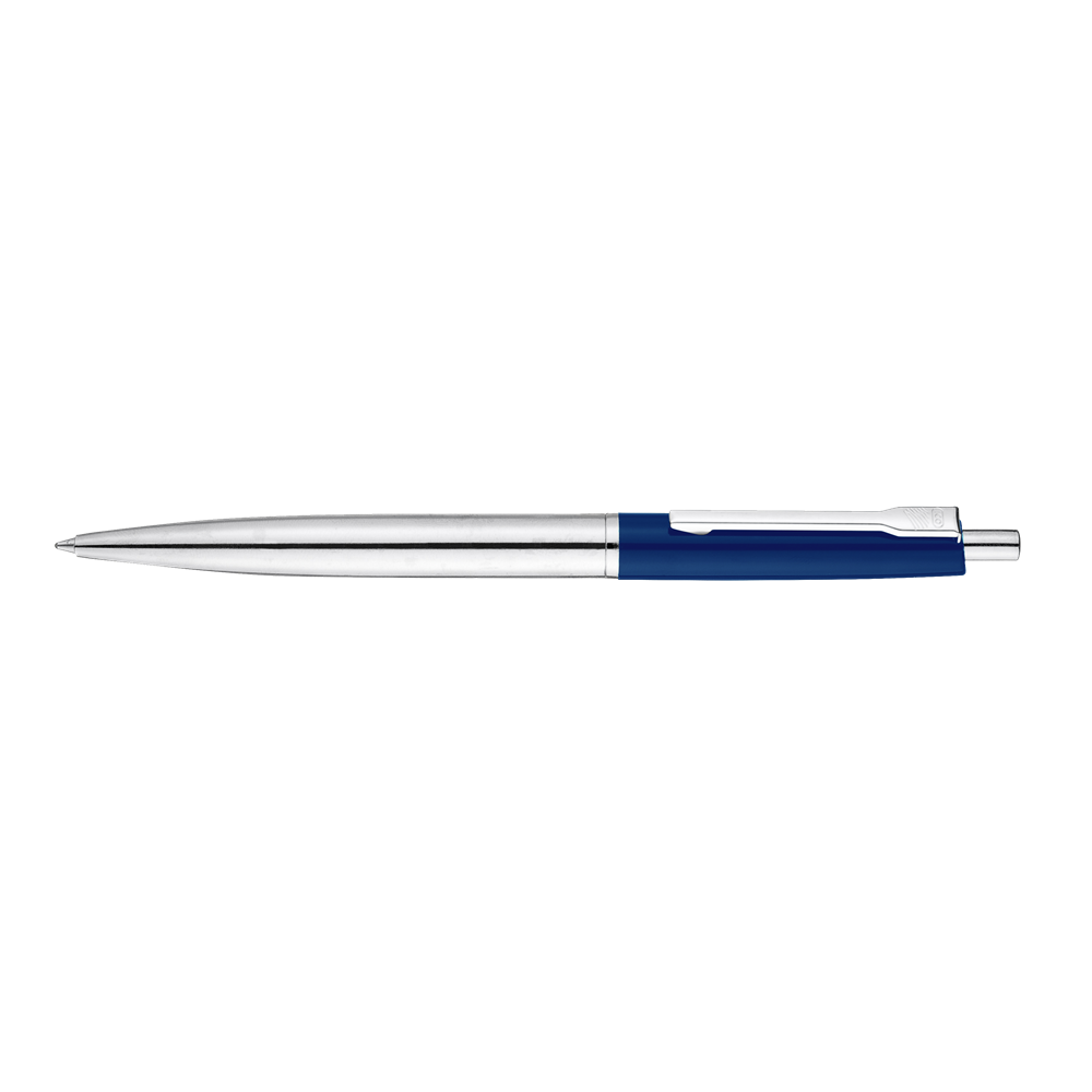 Golyóstoll 0,8mm, nyomógombos Ico X-Pen, írásszín kék