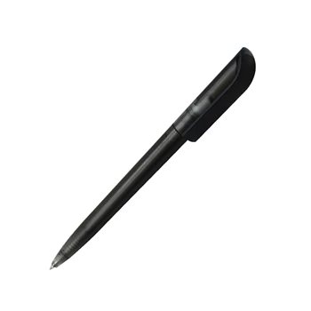 Golyóstoll 0,8mm, nyomógombos műanyag fekete test, S88, Bluering® írásszín fekete