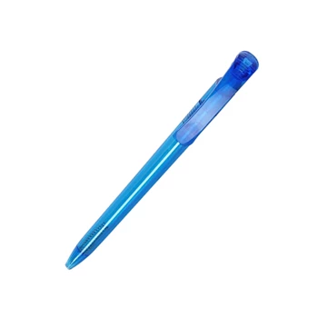 Golyóstoll 0,8mm, nyomógombos műanyag kék test, S88, Bluering® írásszín kék