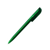 Golyóstoll 0,8mm, nyomógombos műanyag zöld test, S88, Bluering® írásszín zöld