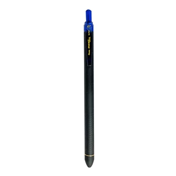 Golyóstoll nyomógombos 0,35mm, dokument toll BLP437 EnerGel Pentel, írásszín kék
