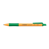 Golyóstoll nyomógombos 0,5mm, Stabilo pointball 6030/36, írásszín zöld