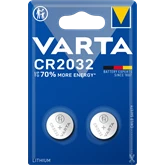 Gombelem CR2032 2 db/csomag, Varta