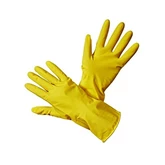 Gumikesztyű M háztartási Safety First sárga