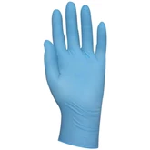 Gumikesztyű nitril púderes XL 100 db/doboz kék