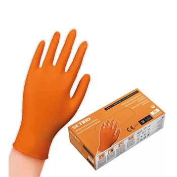 Gumikesztyű nitril púdermentes XL 50 db/doboz Setino