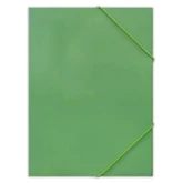 Gumis mappa A4, 300g. karton sarok gumírozással OfficeArt, zöld