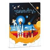 Gumis mappa A4 karton GRAVITY