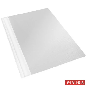 Gyorsfűző A4, PP Esselte Standard Vivida 25 db/csomag, fehér