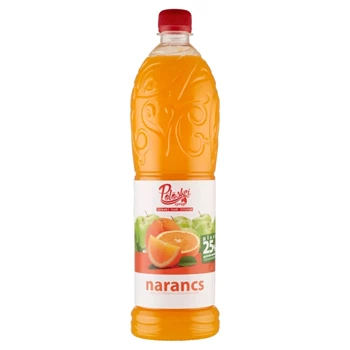 Gyümölcsszörp 1l, narancs Pölöskei