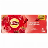 Gyümölcstea 20x1,6 g Lipton málna-vörösáfonya