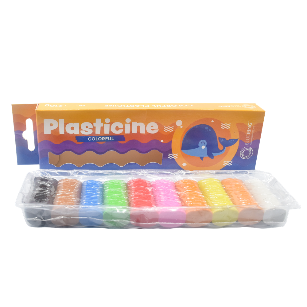 Gyurma színes, 210g. Bluering® 10 különböző szín, Bálnás