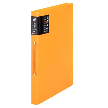 Gyűrűskönyv A4, 2 gyűrűs 2cm gerinc PP,  Karton P+P Opaline narancs