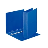 Gyűrűskönyv panorámás A4, 6,5cm, 4 gyűrű, D alakú, PP Esselte kék