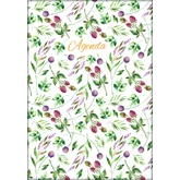 Határidőnapló Colors A5 heti, fehér lapokkal Berries Dayliner 2026.