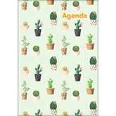 Határidőnapló Colors A5 heti, fehér lapokkal Cactus Dayliner 2026.