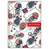 Határidőnapló Colors A5 heti, fehér lapokkal City Dayliner 2026.